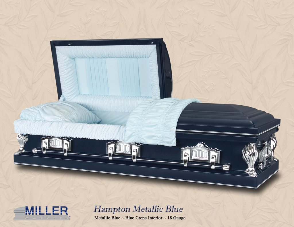 Hampton Metallic Blue